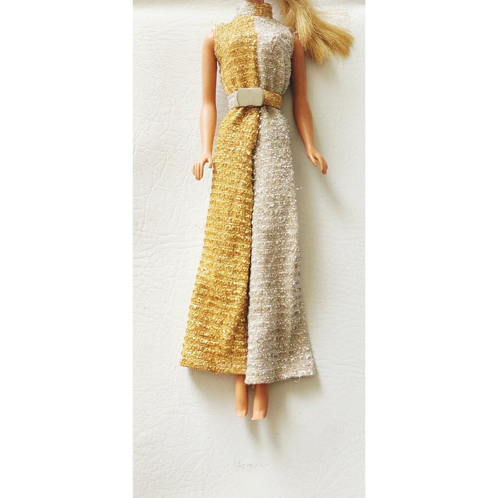 Vintage Talking Julia doll Jumpsuit Belted outfit Barbie Matel